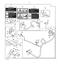John Deere XUV825M - PC13309 - Winch Receiver - ST931922