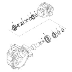 John Deere XUV825M - PC16090 - Input Shaft - ST1001325