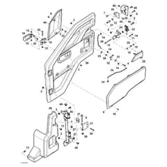 John Deere XUV825M - PC16090 - Doors - ST1002631