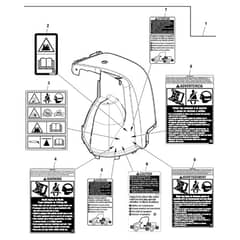 John Deere XUV825M - PC16090 - Fender Kit - ST1006796