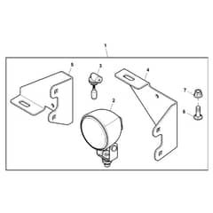 John Deere XUV825M - PC16090 - Projector Light - ST1008841
