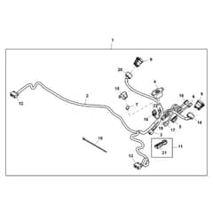 John Deere XUV825M - PC16090 - Turn Signal - ST1009000