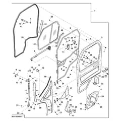 John Deere XUV825M - PC16090 - Door Kit - ST1024723