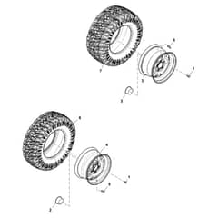 John Deere XUV825M - PC16090 - Wheels (050001 - ) - ST1032028