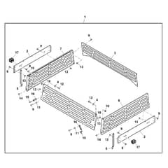 John Deere XUV835E - PC13094 - Cargo Box - ST769492