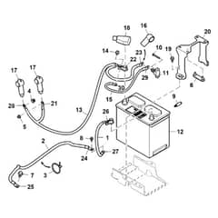 John Deere XUV835E - PC13094 - Battery - ST900971