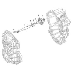 John Deere XUV835E - PC13094 - Reverse Shaft - ST902615