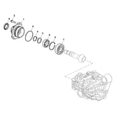 John Deere XUV835E - PC13094 - Input Shaft - ST902767