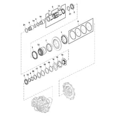 John Deere XUV835E - PC13094 - Clutch - ST902774