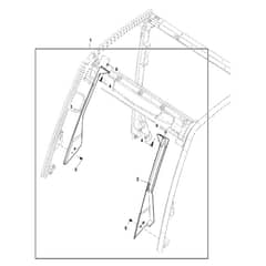 John Deere XUV835E - PC13094 - Cover Kit - ST982347