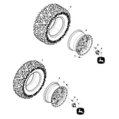 John Deere XUV835E - PC16094 - Wheels - ST1003116