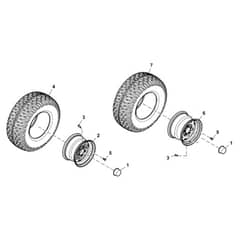 John Deere XUV835E - PC16094 - Wheels - ST1003184