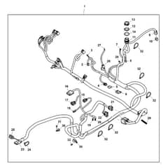 John Deere XUV835E - PC16094 - Wiring Harness (1/2) - ST1003790