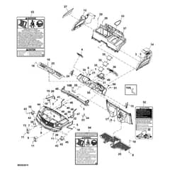 John Deere XUV835E - PC16094 - Bumper - ST1007199