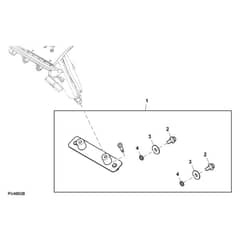 John Deere XUV835E - PC16094 - Accessory Mounting - ST1031237
