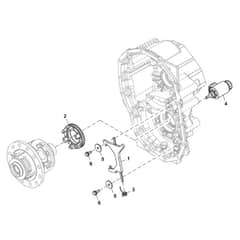 John Deere XUV835E - PC16094 - Differential Lock - ST1073896