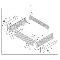 John Deere XUV835E - PC16094 - Cargo Box - ST769492