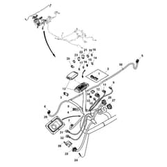 John Deere XUV835M - PC13095 - Chassis Wiring (2/3) - ST899396