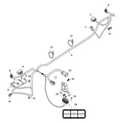 John Deere XUV835M - PC13095 - Wiring Harness - ST900150
