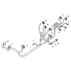 John Deere XUV835M - PC13095 - Attachment Wiring (3/3) - ST950386
