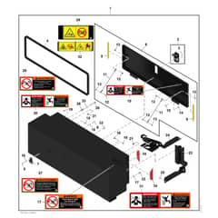 John Deere XUV835M - PC16082 - Side Opening (060001 - ) - ST1662768