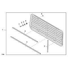 John Deere XUV835M - PC16082 - Rear Panel - ST905190