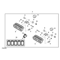 John Deere XUV835R - PC13096 - Led Driving - ST868650