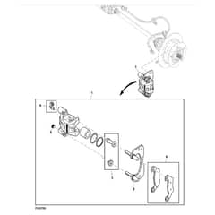 John Deere XUV835R - PC13096 - Disk Brake - ST873461