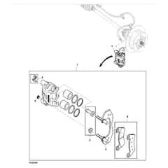 John Deere XUV835R - PC13096 - Disk Brake - ST873468