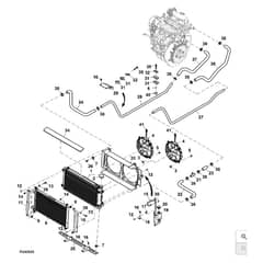 John Deere XUV835R - PC13096 - Radiator - ST874232