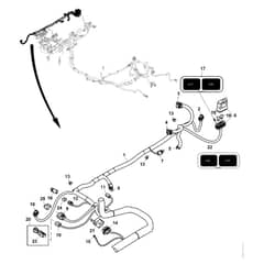John Deere XUV835R - PC13096 - Chassis Wiring (1/6) - ST900042