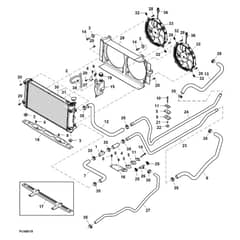 John Deere XUV835R - PC16091 - Radiator - ST1002295