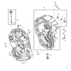 John Deere XUV835R - PC16091 - Transaxle Housing - ST1002379
