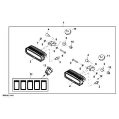 John Deere XUV835R - PC16091 - Led Work - ST1003734