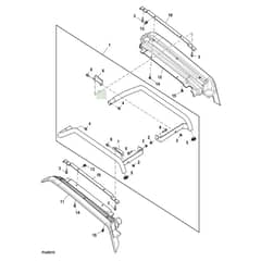John Deere XUV835R - PC16091 - Cargo Box - ST1005188