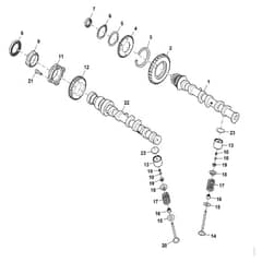 John Deere XUV835R - PC16091 - Camshafts - ST1005656