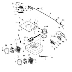 John Deere XUV835R - PC16091 - Speaker (050001 - ) - ST1031426