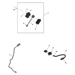 John Deere XUV835R - PC16091 - Auto Trac (2/3) (060001 - ) - ST1060642