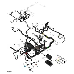 John Deere XUV835R - PC16091 - Chassis Wiring (2/4) (060001-) - ST1060809