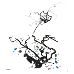 John Deere XUV835R - PC16091 - Chassis Wiring (4/4) (060001-) - ST1060838