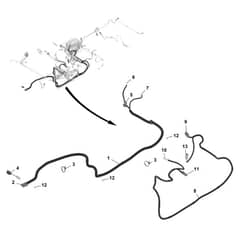 John Deere XUV835R - PC16091 - Winch Power (060001-) - ST1062357