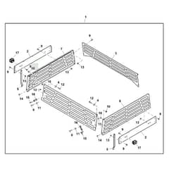 John Deere XUV835R - PC16091 - Cargo Box - ST769492
