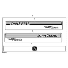 John Deere XUV835R - PC16091 - Labels Kit - ST927152