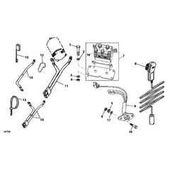 John Deere XUV850D - PC9619 - Wiring Harness - ST486915