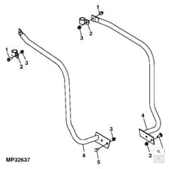 John Deere XUV850D - PC9619 - Fender Guard - ST559486