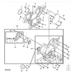 John Deere XUV850D - PC9619 - Gearcase - ST565142