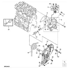 John Deere XUV850D - PC9619 - Water Pump - ST565143