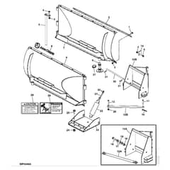 John Deere XUV850D - PC9619 - V-Blade - ST565278