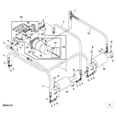 John Deere XUV850D - PC9619 - Hydraulic Pump - ST565298
