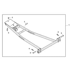 John Deere XUV850D - PC9619 - Blade Lift - ST565301